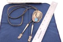 J. Spencer Navajo Trading Bolo Tie