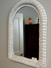 Wicker Mirror