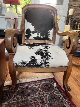 Custom Bovine Chair