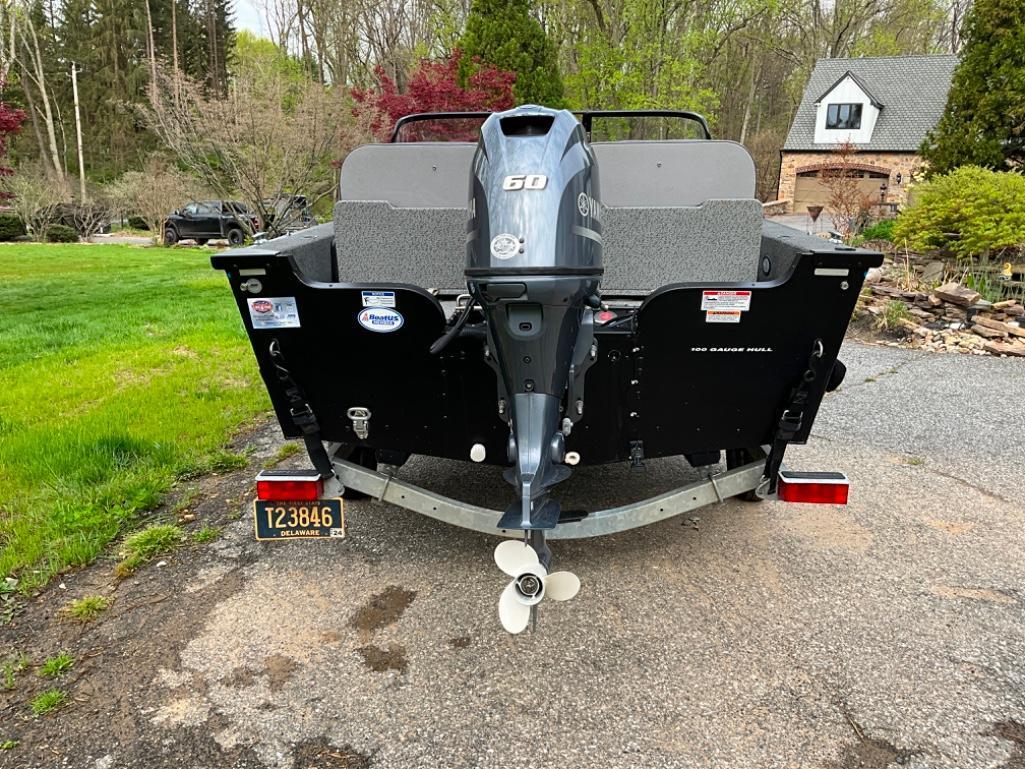 2019 STARCRAFT FUSION 16 BOAT WITH SHORELANDR TRAILER