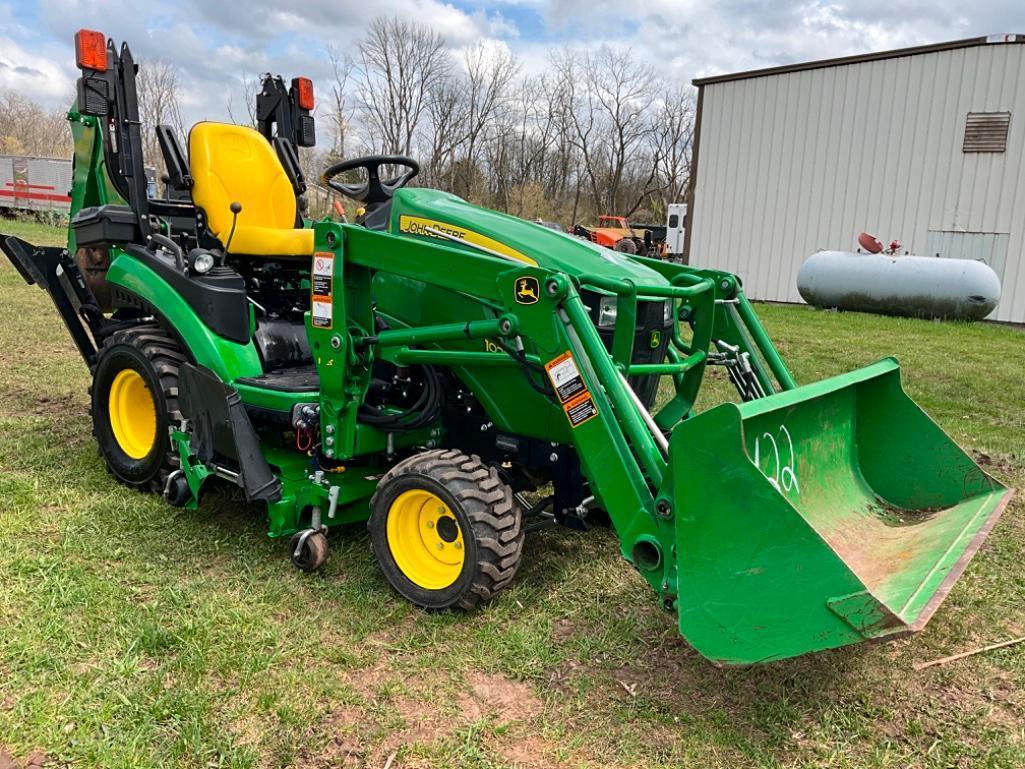 JOHN DEERE 1025R COMPACT 4X4 TRACTOR