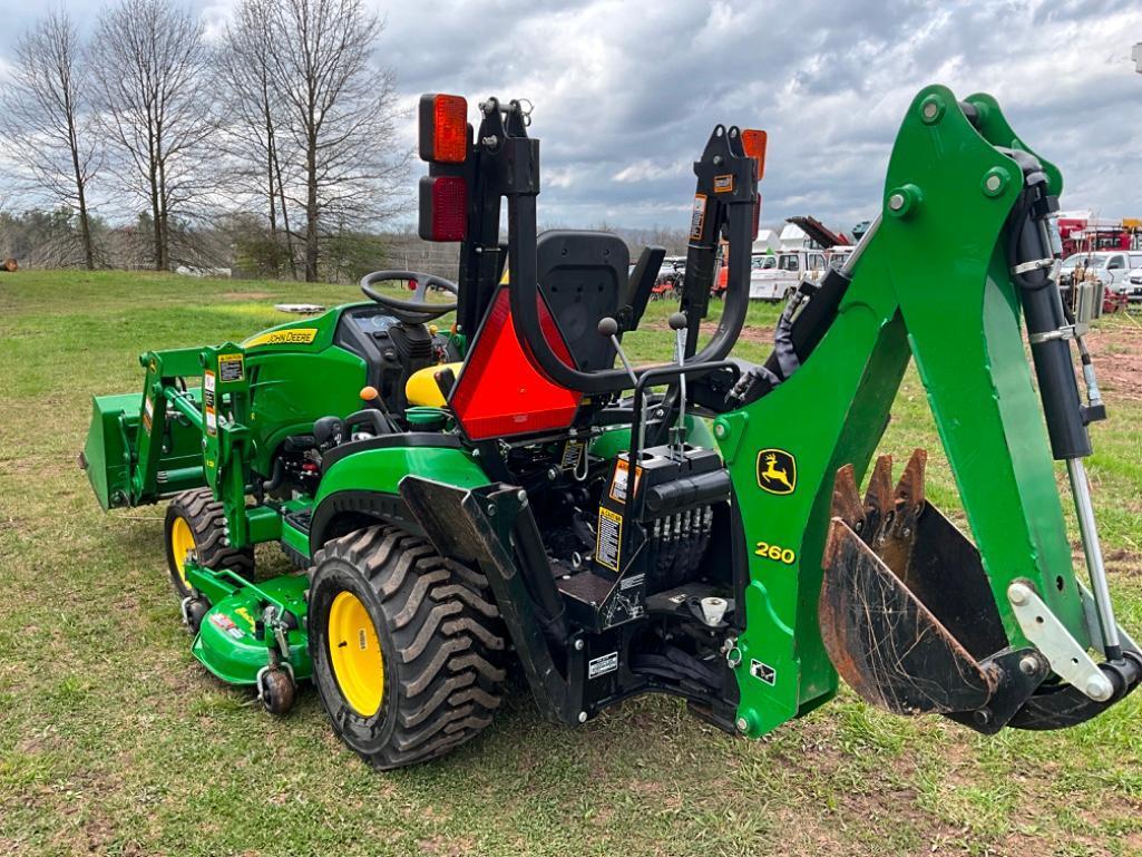 JOHN DEERE 1025R COMPACT 4X4 TRACTOR