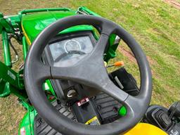 JOHN DEERE 1025R COMPACT 4X4 TRACTOR