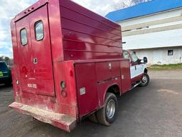 2005 FORD F350 4X4 UTILITY BODY TRUCK