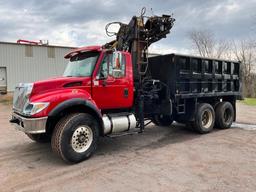 2003 INTERNATIONAL 7600 TANDEM AXLE GRAPPLE TRUCK