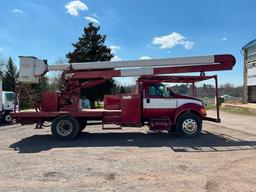 2004 FORD F750 REAR MOUNT BUCKET TRUCK