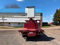 2004 FORD F750 REAR MOUNT BUCKET TRUCK