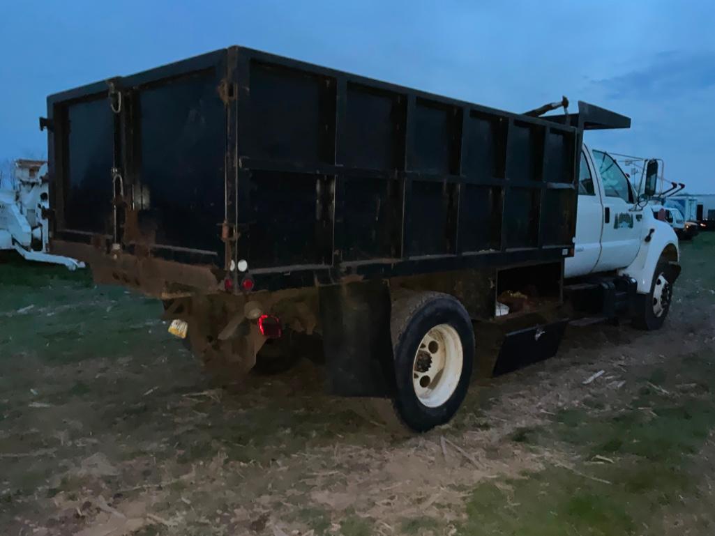 2001 FORD F650XL 2001 FORD F650XL LANDSCAPE DUMP TRUCK