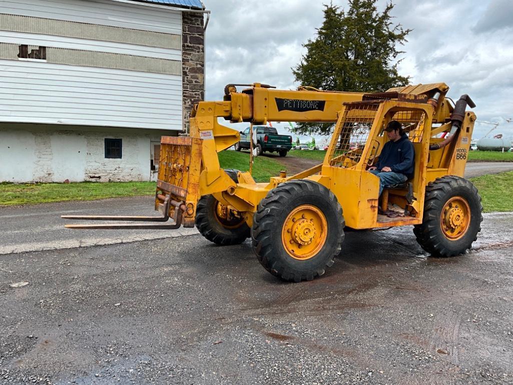 PETTIBONE B66B TELEHANDLER FORKLIFT