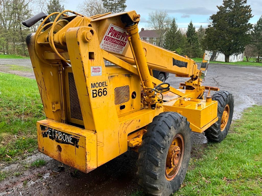 PETTIBONE B66B TELEHANDLER FORKLIFT