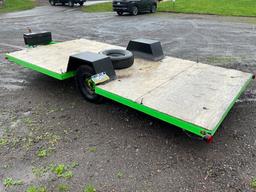 2005 HOMEMADE 15? FLAT DECK TRAILER