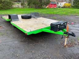 2005 HOMEMADE 15? FLAT DECK TRAILER