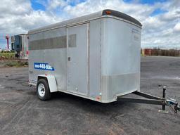 SURTRAC 12 FOOT ENCLOSED TRAILER.