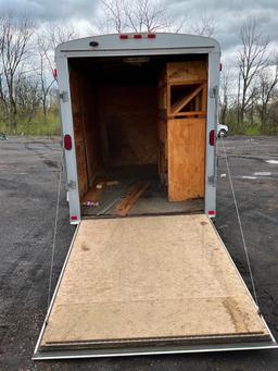 SURTRAC 12 FOOT ENCLOSED TRAILER.