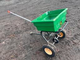 JOHN DEERE TOW BEHIND SEED SPREADER