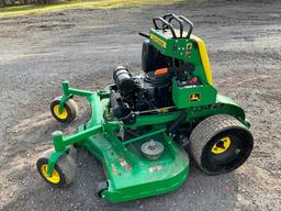 JOHN DEERE 661R EFI STAND ON ZERO TURN LAWN MOWER