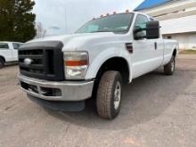 2008 FORD F250 EXTENDED CAB 4X4 PICK UP TRUCK