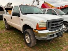 2001 FORD F350 4X4 PICK UP TRUCK