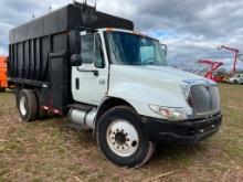 2002 INTERNATIONAL 4300 CHIP DUMP TRUCK