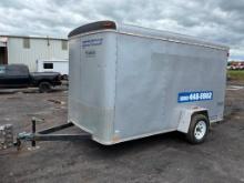 SURTRAC 12 FOOT ENCLOSED TRAILER.