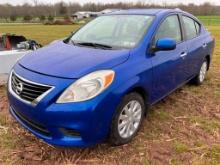 2014 NISSAN VERSA SEDAN