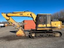 CAT E120B TRACKED EXCAVATOR W/ THUMB METAL TRACKS