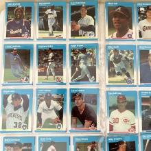 Fleer 1986 Baseball Trading Card Partial Series