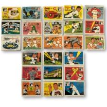 Vintage Fleer Baseball Stickers Collection