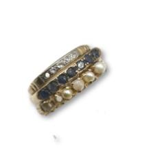 Trio of Stackable 14K Gold Rings