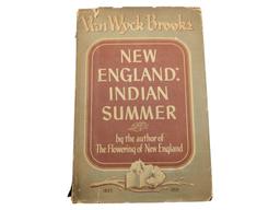 "New England: Indian Summer" by Van Wyck Brooks 1940