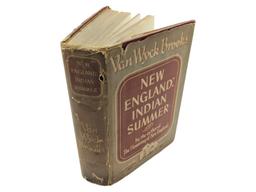 "New England: Indian Summer" by Van Wyck Brooks 1940