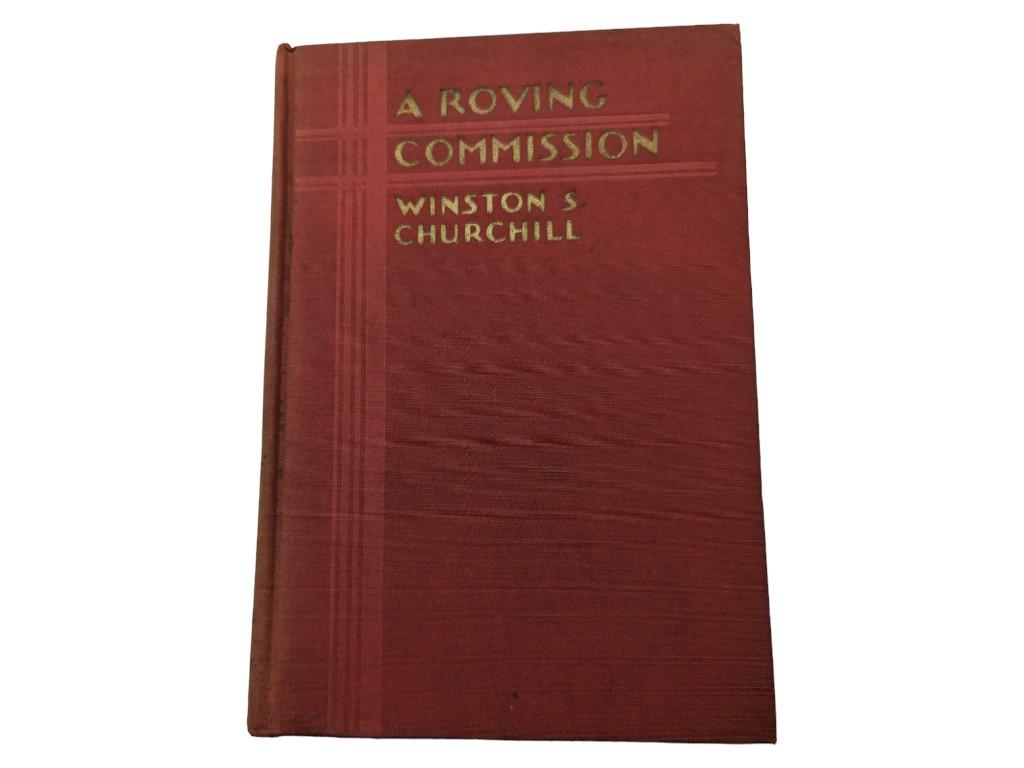 "A Roving Commission" by Winston S. Churchill 1930