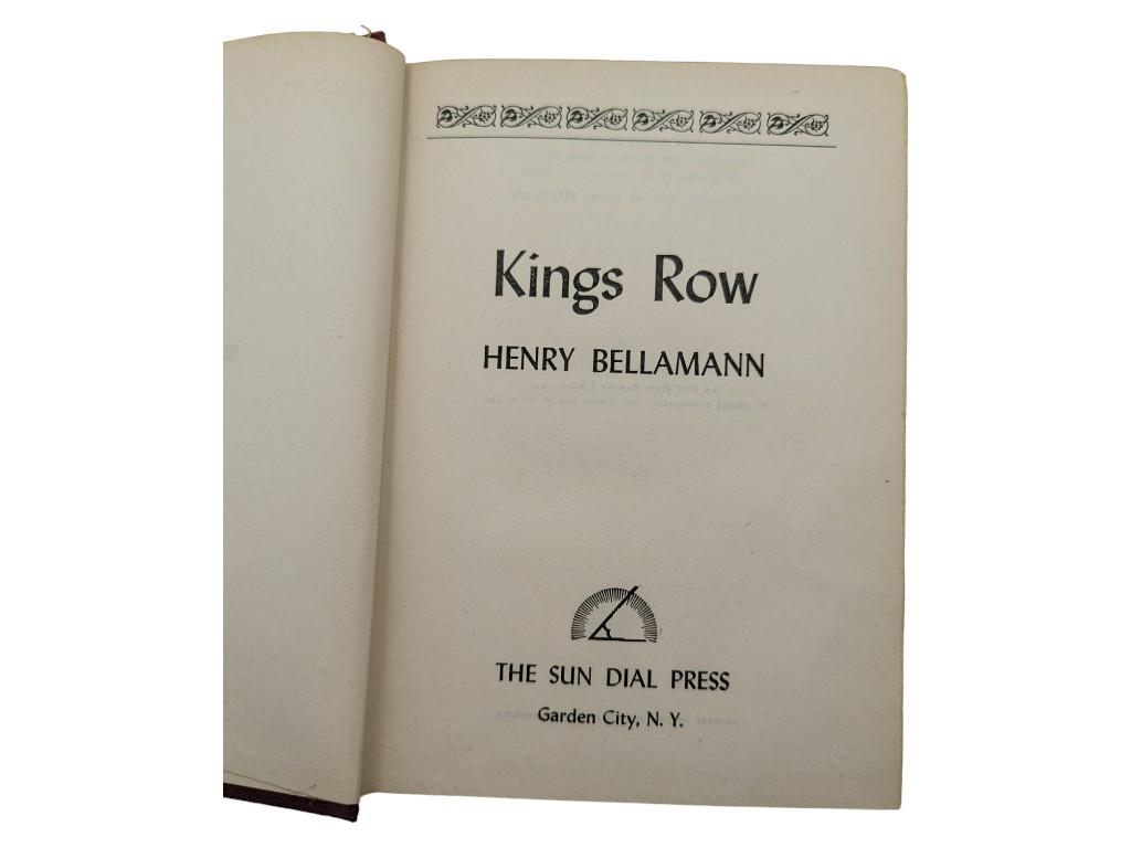 "King's Row" by Henry Bellamann