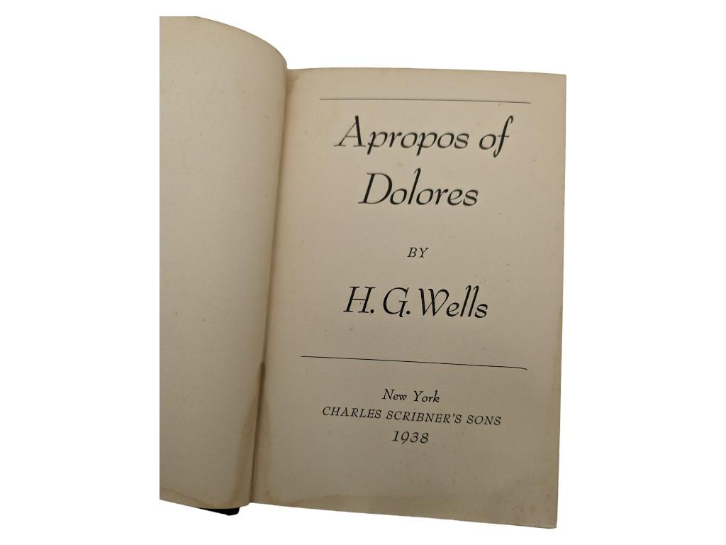 "Apropos of Dolores" by H. G. Wells 1938