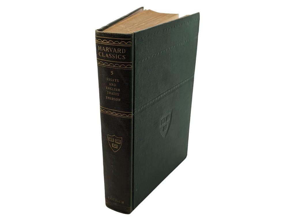 "Harvard Classics: Vol. 5 - Essays and English Traits" by Ralph Waldo Emerson 1909