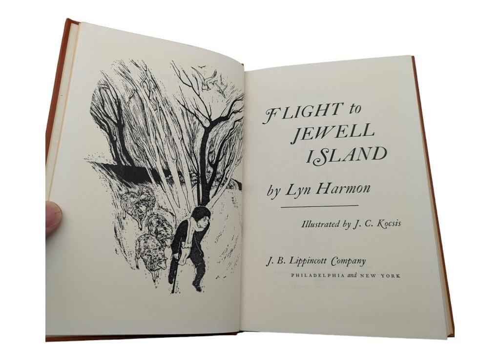 "Flight to Jewell Island" by Lyn Harmon 1967