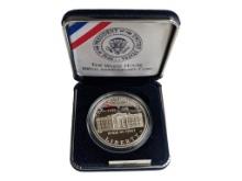 1992 The White House 200th Anniv. Commem Silver Proof $1 with Box