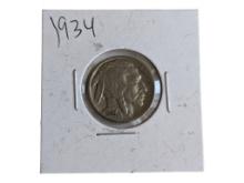 1934 Buffalo Nickel