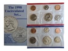 Lot of 2 - 1998 US Mint Uncirculated Coin Set
