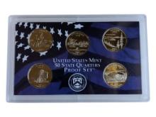 2005 US Mint 50 State Quarters Proof Set