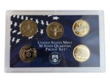 1999 US Mint 50 State Quarters Proof Set