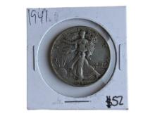 1941 Walking Liberty Half Dollar