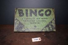 Antique Bingo Game