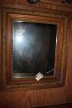 Wall mirror, framed