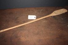 Long handle hand made wooden spoon