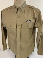 WWII US AIR FORCE SENIOR FLIGHT OFFICER UNIFORM SHIRT