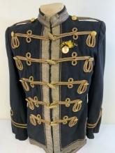 ANTIQUE K.U.K. AUSTRIAN HUNGARIAN EMPIRE HUSSAR OFFICER ATILLA UNIFORM JACKET