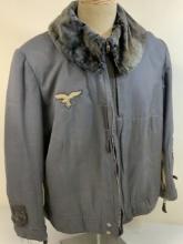 WWII GERMAN LUFTWAFFE FLIGHT JACKET WARTIME ISSUE KANALJACKE