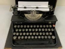 GERMANY THIRD REICH TRIUMPH PORTABLE TYPEWRITER WITH CASE