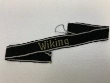 WWII GERMAN WAFFEN SS "Wiking" EM/NCO CUFFTITLE